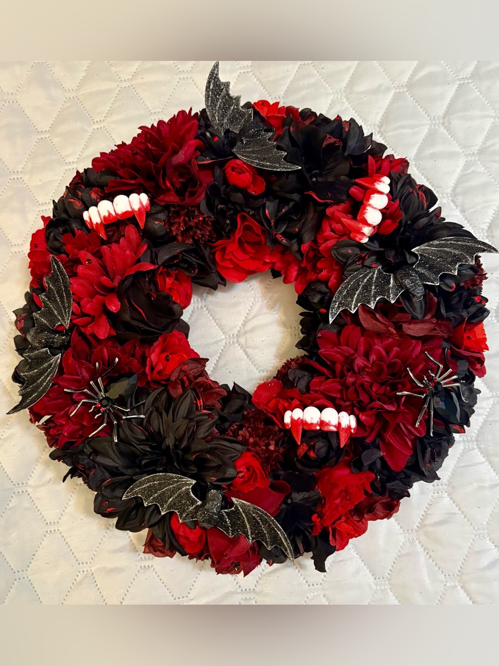 “Just a Bite” Halloween wreath